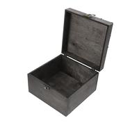 VALICLUD Boîte de Rangement Vintage Bois Massif Coffre Au Trésor Rétro Décoratif Boîte de Rangement pour Accessoires et Souvenirs pour Amateurs de Style Ancien