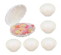VALICLUD Boîtes De 30 Pièces boite de bonbons pour la fête étui de rangement pour coquillages faire la fête Cas de boîtes de bonbons faveur de bonbons pp blanche