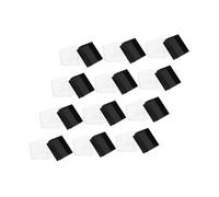 VALICLUD Boîtes D'exposition Transparentes 12 Pièces Pour Minéraux, Coffret De Présentation Stable Pour Pierres Brutes Et Cristaux, Usage Bureau Et Collection