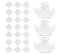 VALICLUD Boîtes en Papier Ajourées Blanches pour Chocolats 50 Pcs Emballage Présent Pratique pour Bonbons et Mariage Porte-Chocolat Compact et Décoratif pour Fêtes et Événements