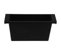 VALICLUD Boîtier de Rangement pour Autoradio Simple Din Cadre D’Installation Stéréo pour Voiture Compartiment Organisateur pour CD Mp3 et Accessoires Tableau de Bord Pochette Façade