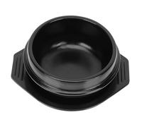 VALICLUD Bol Céramique pour Bibimbap Coréen avec Plateau Antibrûlure Casserole de Cuisson Polyvalente pour Soupe Nouilles et Plats Mijotés