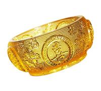 VALICLUD Bol de Richesse en Cristal Corne d'Abondance Chinoise Décoration de Bureau Ornement Traditionnel pour Présents d'Ouverture Accessoire de Maison