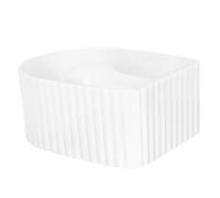VALICLUD Bol de Trempage Ongles Acrylique pour Manucure et Retrait Vernis Bol Transparent Blanc Outil Soin Ongles Maison et Salon Spa Relaxant