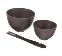VALICLUD Bol en Silicone pour Masque Facial avec Spatule Kit Pratique DIY pour Mélanger et Appliquer Outils de Antiadhésifs et Pliables pour Usage Domestique et Salon