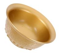 VALICLUD Bol Lotus Alliage Doré Feng Shui Bol Bouddhiste Compact pour Décor Salon Bureau Symbole de et Harmonie