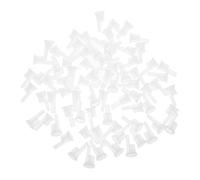 VALICLUD Bouchons Compte-gouttes En Plastique 200 Pcs 18 Dents Intérieur Étanche Pour Flacons D’huiles Essentielles 5-100 Ml Usage Aromathérapie Dosage Précis