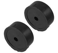 VALICLUD Bouchons de Rechange Design Multifonctionnel en Plastique Noir 2pcs pour Poteaux d'arbre à Chat pour Accessoires de Griffoir pour Chat