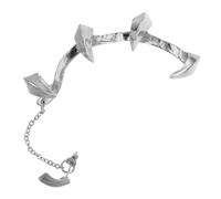 VALICLUD Boucle D'oreille Manchette Pour Femme : Boucle D'oreille Droite Non Perçante, Confortable En Alliage, Idéale Pour Un Bal De Ou Au Quotidien.