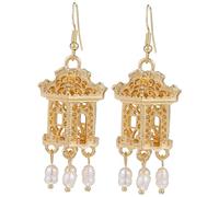 VALICLUD Boucles Oreilles Pendantes Dorées avec Franges Romantiques pour Femmes Bijoux Oreille Élégants pour Fêtes et Usage Quotidien