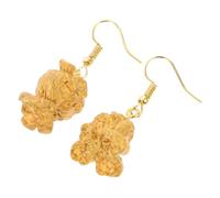 VALICLUD Boucles Oreilles Popcorn Légères Acrylique et Métal Décorations Drôles et Élégantes pour Femmes Boucles Oreilles Teardrop Petites et Confortables