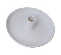 VALICLUD Bougeoir en Céramique Blanc Mat pour Décoration de Table, Chandelier Décoratif Simple, Crée Une Ambiance Romantique Maison Fêtes
