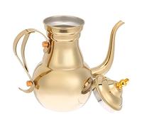 VALICLUD Bouilloire à Café Acier Inoxydable avec Filtre Intégré Pot Décoratif Multi pour Infusion Capacité de Design Élégant pour Thé Café et Autres Boissons