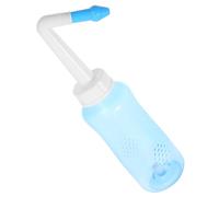 VALICLUD Bouteille de Rinçage Nasal Portable 300Ml Nettoyeur Nasal Réglable pour Adultes Système d'Irrigation Nasale pour Soins Quotidiens et Changements Saisonniers