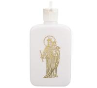VALICLUD Bouteille d'eau Bénite en Plastique Rechargeable 50 ML Bouchon de Sécurité, Petite Bouteille Légère Portable pour Bénédictions Religieuses et Cérémonies Chrétiennes