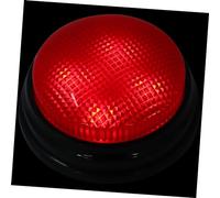 VALICLUD Bouton De Chèvre Qui Crie Boutons Dalarme avec Lumière Klaxon à Air Hip Hop, Bouton Son Buzzer De Dressage pour Animaux Plastique Boîte à Boutons Enfant Avertisseur Sonore