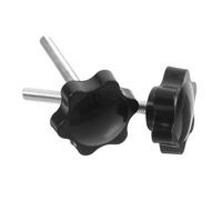 VALICLUD Bouton Moleté Étoile Pour Déambulateur Molette De Serrage Avec Tampon Caoutchouc Remplacement Facile Accessoire Pour Maintien Stable Des Parties Du Déambulateur