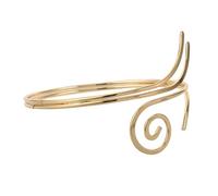 VALICLUD Bracelet de bras irrégulier bracelet manchette bracelets de fleurs pour femmes brassard bracelets manchettes pour femmes bandes de bijoux alliage Golden