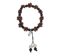 VALICLUD Bracelet De Grains De Café Bracelet Perlé Extensible Bijoux De Grains De Café Brun Corde Élastique