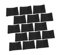 VALICLUD Brassards De Deuil Noirs Élastiques 25 Pièces en Tissu Respirant Ajustables pour Cérémonies Commémoratives Pompes Funèbres Respectueux Et Universels Adultes