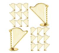 VALICLUD Breloques Harpe 20 Pièces Petites Pendentifs En Alliage Breloques Harpe Fabrication De Bijoux Diy Colliers Bracelets Décoration Artisanale