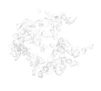 VALICLUD Breloques pour Nail Art 200 G Pierres de Verre Irrégulières Transparentes Remplissages DIY Nail Art Décoration Ongles Naturels et Artificiels