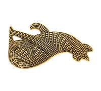 VALICLUD Broche Chat Vintage Design Abstrait Alliage Pour Femmes Et Filles Accessoire Costume Broche Col