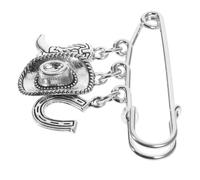 VALICLUD Broche Épingle Nourrice Style Western pour Femme Clip Cardigan et Épingle de Sûreté Accessoire Élégant pour Robes Écharpes et Pulls pour Soirées et Événements Spéciaux
