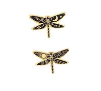 VALICLUD Broche Libellule De Dessin Animé En Alliage 2pcs Badge De Vêtements Créatif Décoration Pour Fêtes Et Vie Quotidienne Design Et Délicat