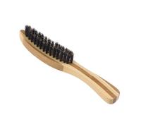 VALICLUD Brosse à Barbe pour Homme Bois Naturel Poils Antistatiques Espacement Modéré pour Coiffage et Entretien de Barbe et Moustache
