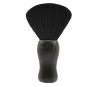 VALICLUD Brosse à Cheveux Cassés Noire Bois de Douce et Balai de Cou pour Coiffeurs et Salons Nettoyage Facile des Cheveux et Poussières