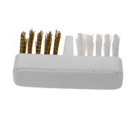 VALICLUD Brosse De Nettoyage Pour Embout De Perceuse à Ongles En Cuivre, Petite Taille, Nettoyant Pour Ongles, Usage Professionnel Et Débutants, Accessoire De Manucure Portable