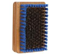 VALICLUD Brosse de Ski et Snowboard avec Manche en Bois, Nylon et Fil de Laiton pour Éliminer Cire Tenace et Saleté, Design Ergonomique pour Nettoyage en Déplacement