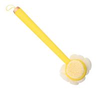 VALICLUD Brosse Douce Pour Le Bain Peau Exfoliant Brosse à Récurer Avec Long Manche Poignée Laveur De Pour Pour Hommes Salle De Bains Lavage Baignade Laine Ondulée En Nylon
