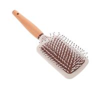 VALICLUD Brosse Plate pour Cheveux Longs Démêlante et Antistatique Bois Naturel pour Chevelu