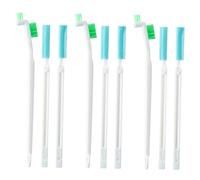 VALICLUD Brosses de Nettoyage pour Bouteilles et Vaisselle en ABS Poignée Longue Ensemble de 9 et Tampon à Récurer pour Nettoyage Sanitaire à Domicile