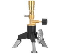VALICLUD Brûleur Bunsen Multifonction en Laiton, Portable et Compact, Bec Bunsen à Gaz Propane pour Laboratoire et Usage Extérieur, Outil Chauffant Fiable pour Équipements Scientifiques