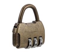 VALICLUD Cadenas à Combinaison Verrouillage par Code en Alliage de Zinc Vintage Anti-Vol, Facile à Utiliser pour Valises et Armoires