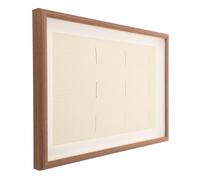 VALICLUD Cadre D'affichage Rembourrage Doux en Bois pour Médailles Protège et Expose les Médailles de Marathon, Design Moderne Minimaliste pour Coureurs