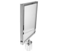 VALICLUD Cadre Porte-Affiche Inoxydable Sangle Rétractable pour Signalisation Séances de Dédicaces et Files D’Attente Bureau et Lieux Publics