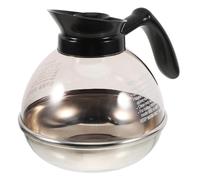 VALICLUD Cafetière Rétro en Acier Inoxydable 12 L Base sans Joint Compatible Induction Bouilloire Domestique pour Café Carafe Isotherme pour Bar à Café