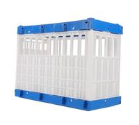 VALICLUD Cage de Transport Portable pour Pigeons Voyageurs 32X165X245 CM en Plastique Résistant Porte Latérale Panier de Lâcher pour Entraînement Colombophile et Usage Club