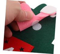 VALICLUD Calendrier de Feutre DIY Suspendu pour Noël Décoration Murale et Compacte pour Porte Entrée Salle Ambiance Festive de Noël