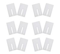 VALICLUD Cales de Mise à Niveau en Nylon Plastique pour Meubles, Kit 12 Pièces Antidérapantes, Blocs de Nivellement pour Tables et Chaises, Accessoires pour Sols Inégaux et Stabilisation