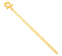 VALICLUD Canne de Marche Dorée en Plastique pour Cosplay Halloween, Sceptre de Pharaon Bien Conçu, Accessoire pour Fêtes Costumées
