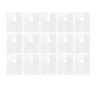 VALICLUD Cape de Coiffure Jetable en Plastique Transparent 64X84 CM Lot de 50 Pièces Imperméable et Légère pour Coloration Cheveux Usage Salon et Domicile Protection Vêtements