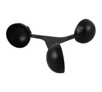 VALICLUD Capteur de Vitesse du Vent à 3 Coupelles en Métal Aluminium Coupelle D’Anémomètre Professionnelle de Rechange pour Mesure Précise du Débit D’Air pour Agriculture et Météorologie