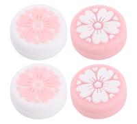 VALICLUD Capuchons de Joystick en Silicone Rose Forme Fleur de Cerisier 4pcs pour Manette de Jeu Lavables et Anti-Usure Protection Supérieure
