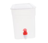 VALICLUD Carafe Eau avec Robinet Distributeur de Boisson Maison Matériau Étanche et Antirouille Capacité pour Eau et Infusions Fraîches