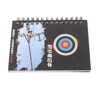 VALICLUD Carnet à pour Entraînements à Transporter Facile Compétitions et de Score de Tir l'arc Format Poche Papier, Suivi Précis des Points, Léger Archers